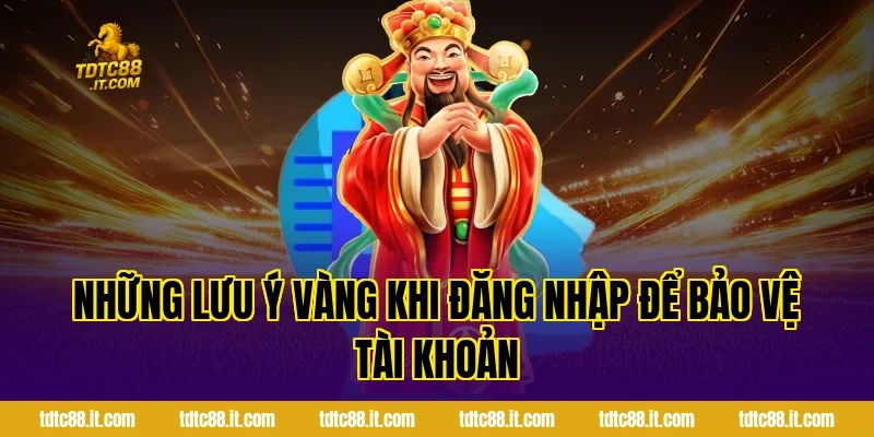 Đăng Nhập TDTC – Hướng Dẫn Truy Cập Tài Khoản Nhận Quà 5 Những Lưu Ý Vàng Khi Đăng Nhập Để Bảo Vệ Tài Khoản